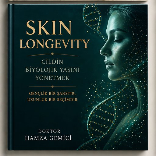Skin Longevity — Cildin Biyolojik Yaşını Yönetmek kitap kapağı
